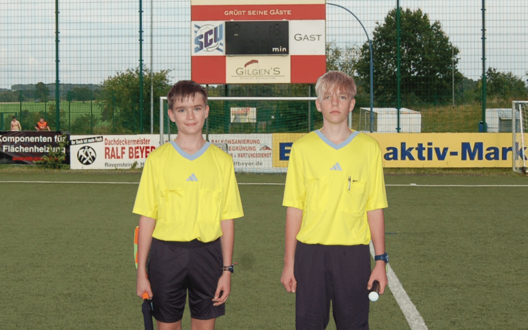 2 neue Schiedsrichter beim SCU