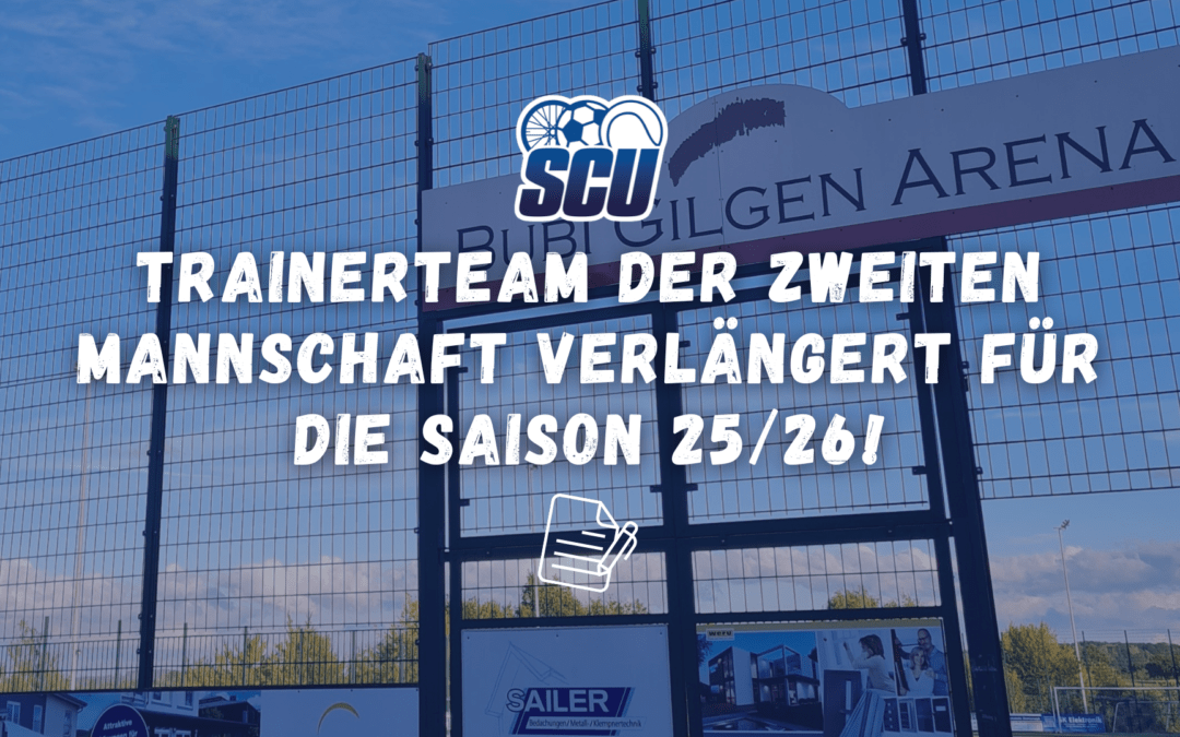 Trainerteam der Zweiten verlängert für 25/26!