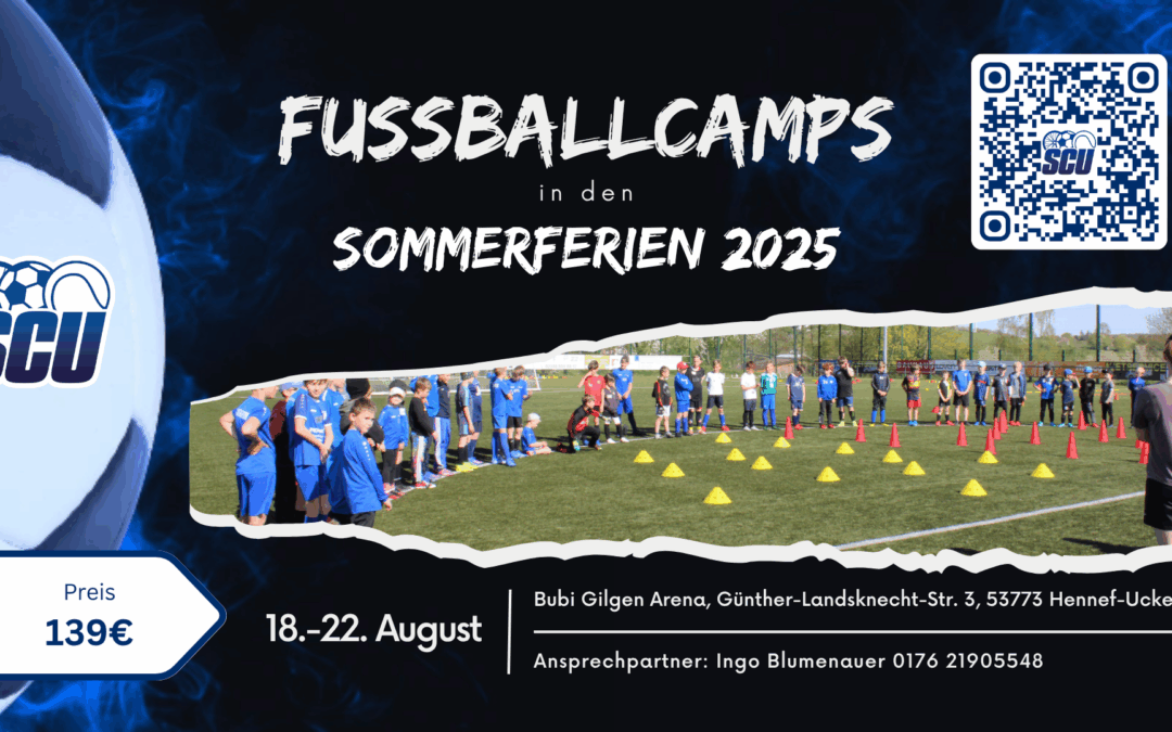 SCU Fussballcamp in der letzten Ferienwoche