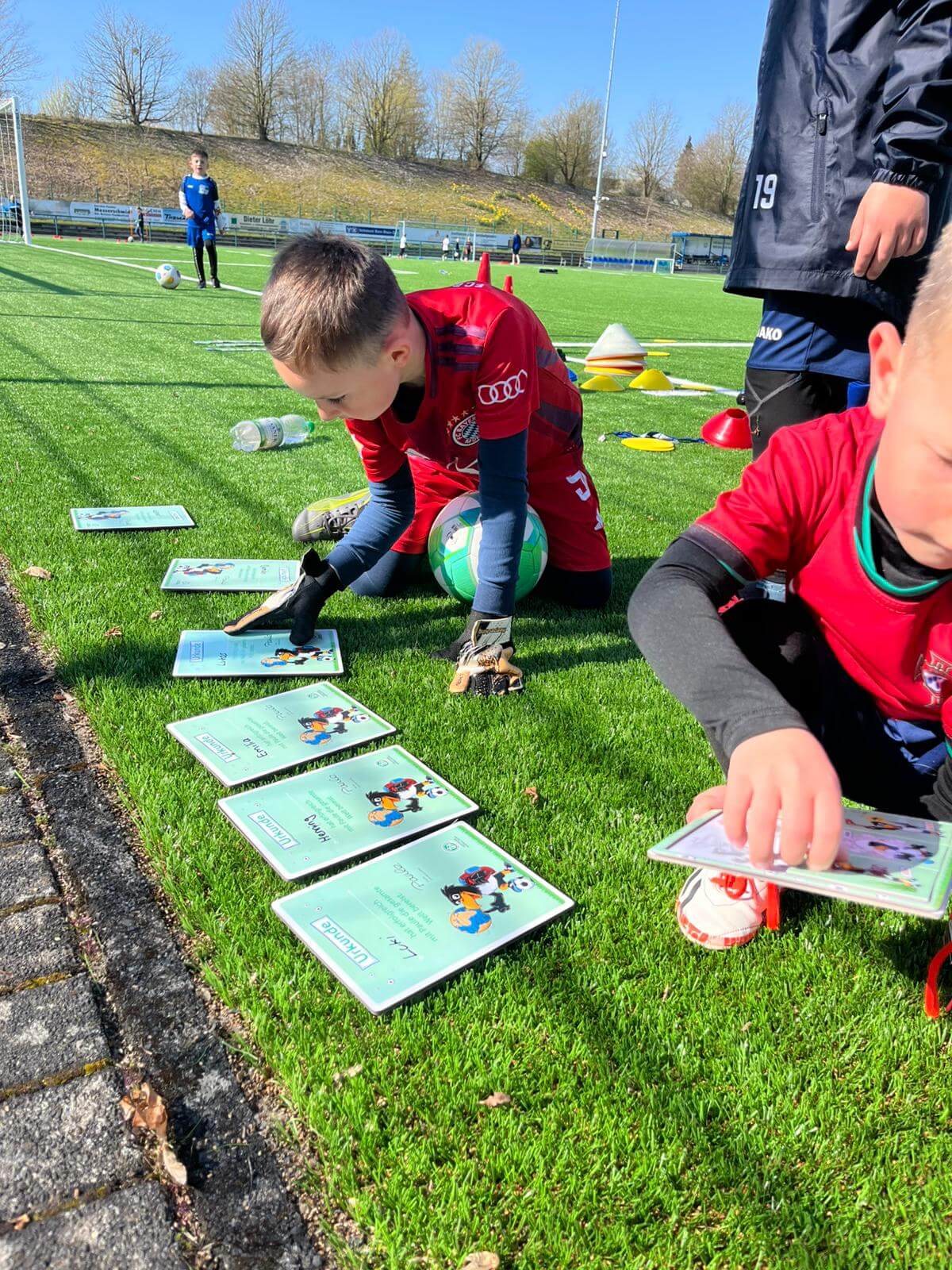 Sommer Fussballcamp 1 gestartet