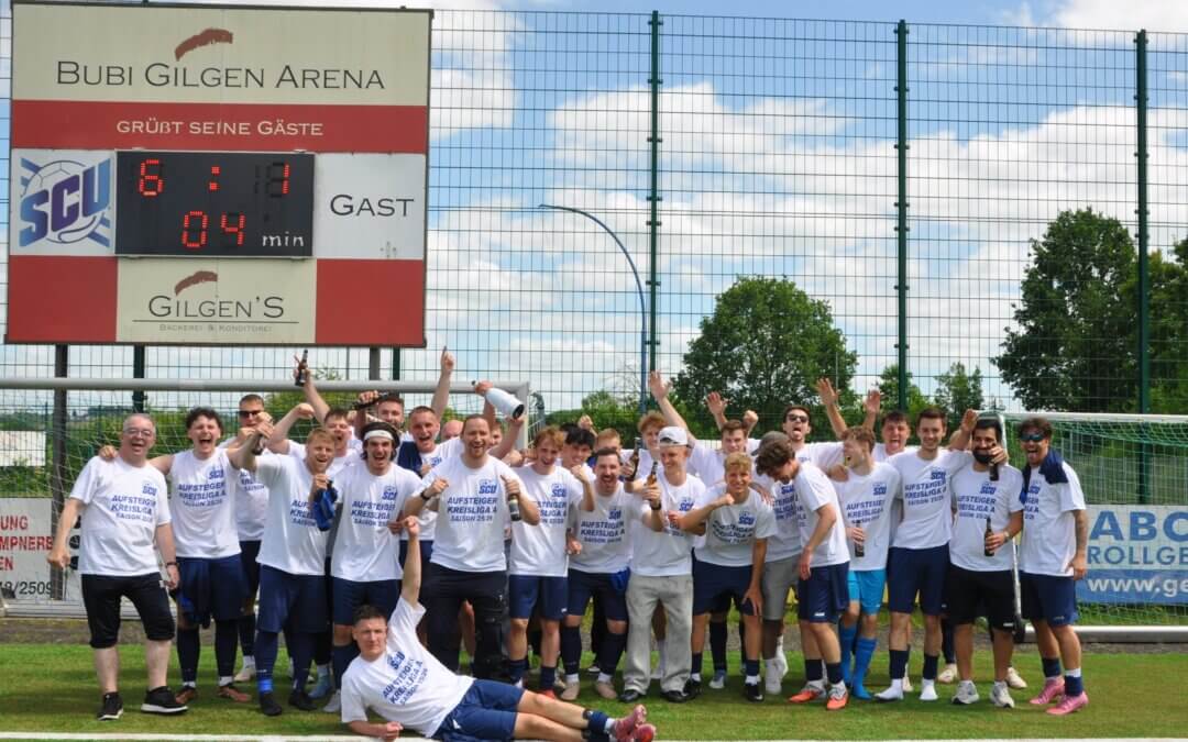 Zweite Mannschaft feiert den Aufstieg in die Kreisliga A!