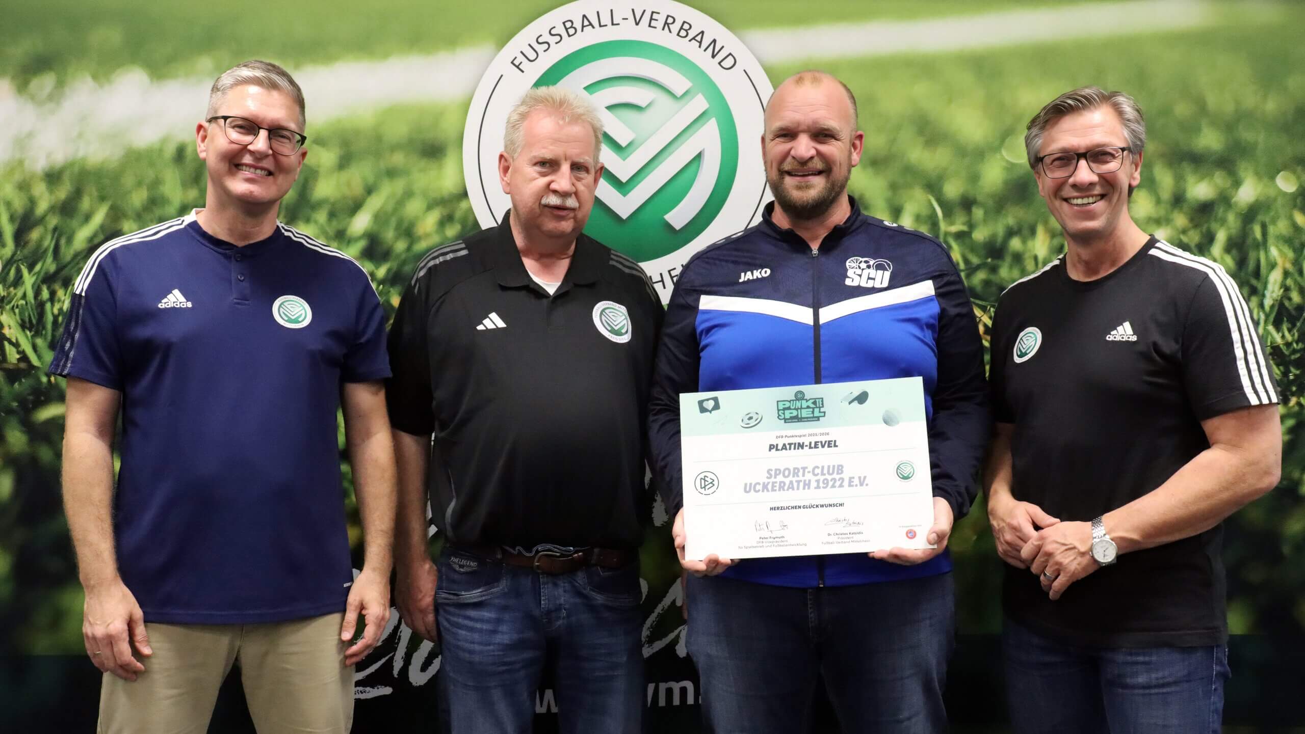 SCU erreicht Platin im DFB-Punktespiel